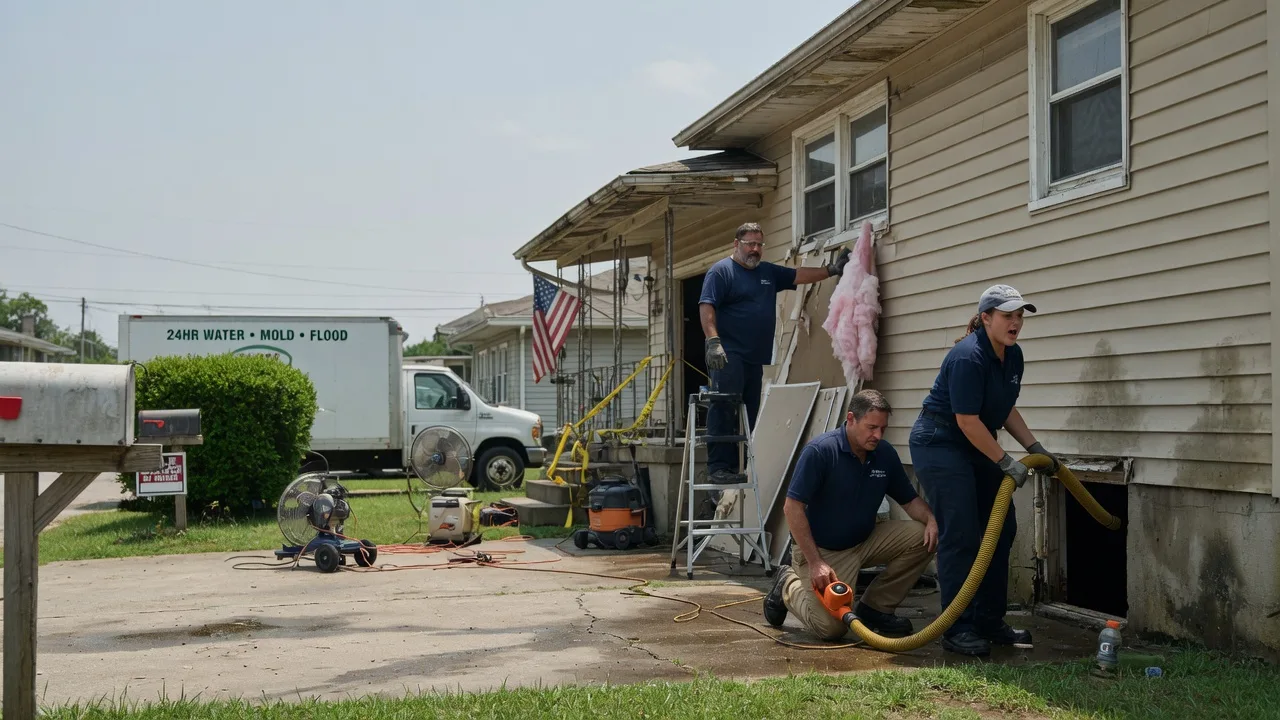 Water Damage Repair in Glen Mills, PA near me